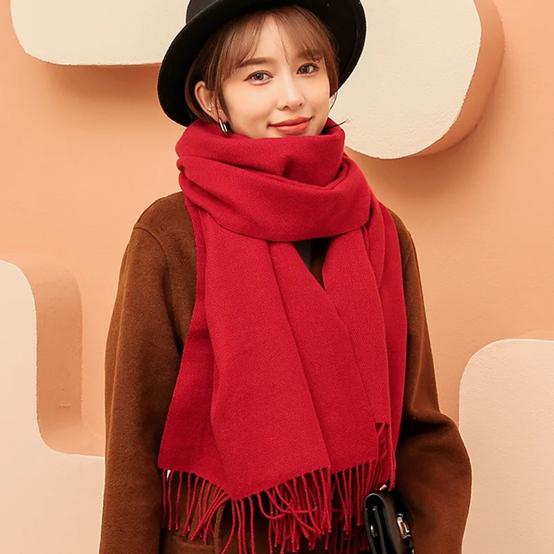 2021 New 100% Wool Scarf Men Women Unisex Couple Solid Color Tassels Scarf Winter Luxury Thicken Pure Real Wool Pashmina Shawl
2021 New 100% Wool Scarf Men Women Unisex Couple Solid Color Tassels Scarf Winter Luxury Thicken Pure Real Wool Pashmina Shawl
