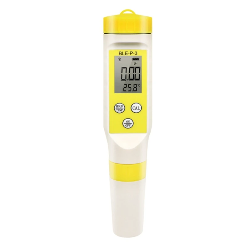 Bluetooth-Compatible Ph Meter Online Monitoring Digital Water Tester 0.01 High Precision PH Temp Tester With 0-14
Bluetooth-Compatible Ph Meter Online Monitoring Digital Water Tester 0.01 High Precision PH Temp Tester With 0-14