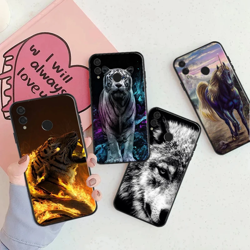 Phone Case For Huawei Honor 7X 8X 8C 9 V9 9X 10 V10 10i V20 20 Lite 30 Pro Luxury Black Shell Cover Wolf Lion Cool Animal funda
Phone Case For Huawei Honor 7X 8X 8C 9 V9 9X 10 V10 10i V20 20 Lite 30 Pro Luxury Black Shell Cover Wolf Lion Cool Animal funda