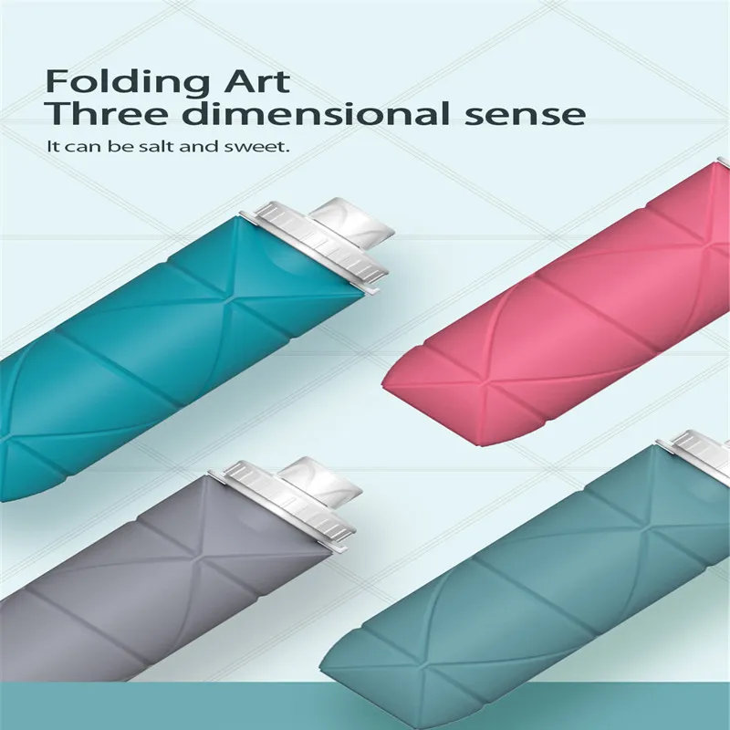 Dropship Travel Storage Supplies Foldable Cold Water Bottle Food Silicone Plastic Pot Retractable Convenient Water Cup with Rope
Dropship Travel Storage Supplies Foldable Cold Water Bottle Food Silicone Plastic Pot Retractable Convenient Water Cup with Rope