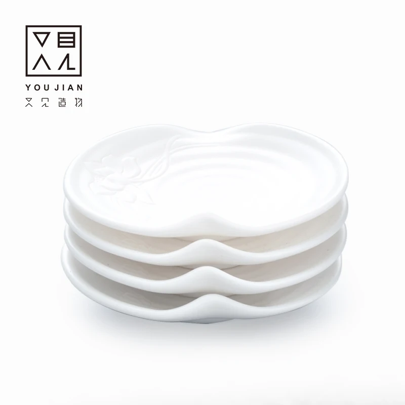 White porcelain cup, tea saucer, Kung Fu tea set, tea mat, tea ceremony accessories, tea cup holder, ceramic tea saucer
White porcelain cup, tea saucer, Kung Fu tea set, tea mat, tea ceremony accessories, tea cup holder, ceramic tea saucer
