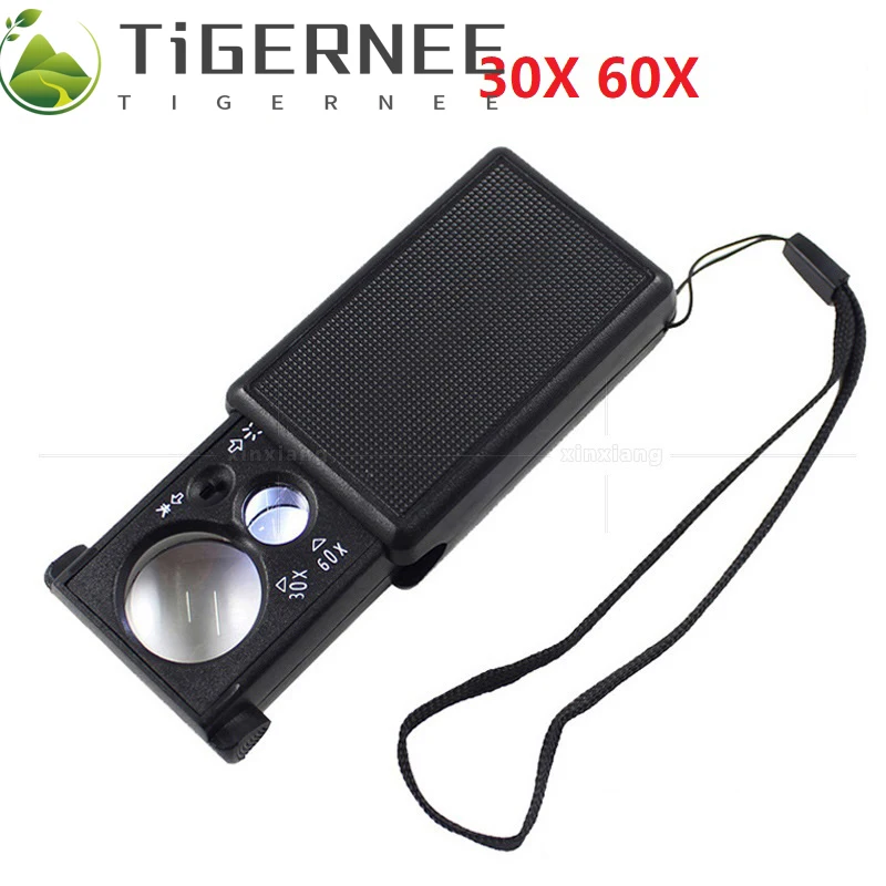 Handheld Magnifier for Stamps Jewelry Loupe 30X Illuminated Handheld Magnifier Led Jewelers Loupe 60x Pocket Magnifying Glass
Handheld Magnifier for Stamps Jewelry Loupe 30X Illuminated Handheld Magnifier Led Jewelers Loupe 60x Pocket Magnifying Glass