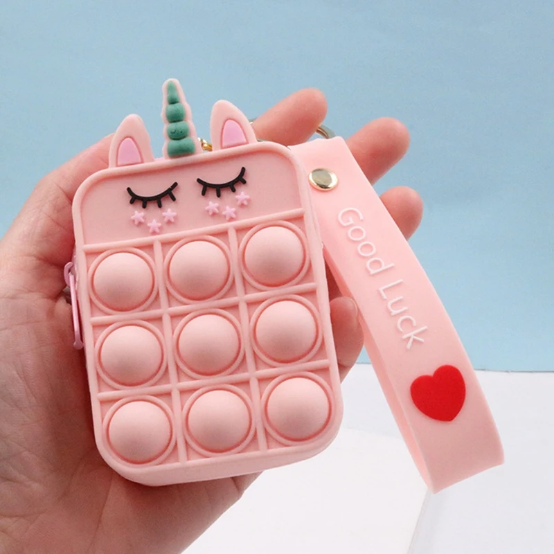 2022 Popper Unzip Key Pendant Silicone Cartoon Doll Coin Purse Sensory Silicone Bubble Popet Soft Squishy Kids Toys Gifts Поп Ит
2022 Popper Unzip Key Pendant Silicone Cartoon Doll Coin Purse Sensory Silicone Bubble Popet Soft Squishy Kids Toys Gifts Поп Ит