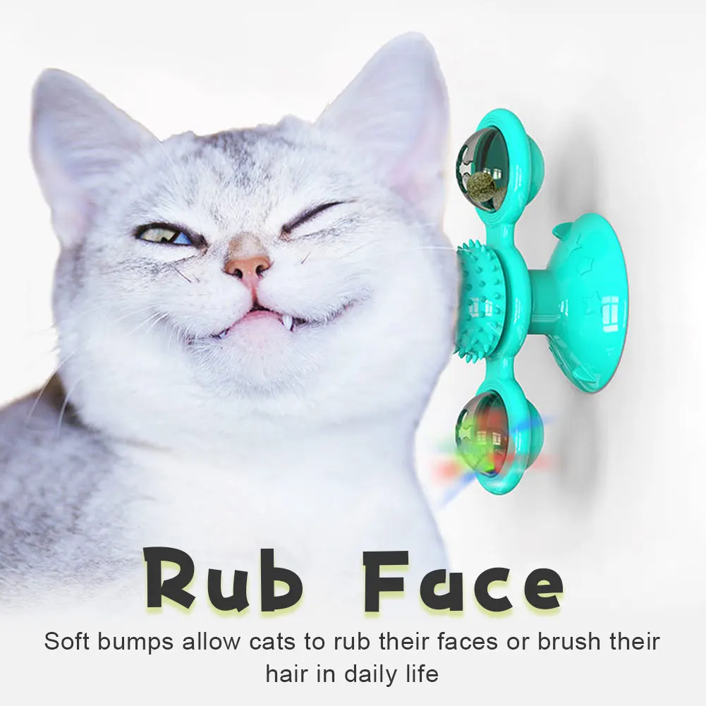 Decompression Massage Pet Toy Windmill Spinning Cat Toy Carousel Teasing Cat Scratch Scratching Cat Brush Pet Supplies
Decompression Massage Pet Toy Windmill Spinning Cat Toy Carousel Teasing Cat Scratch Scratching Cat Brush Pet Supplies