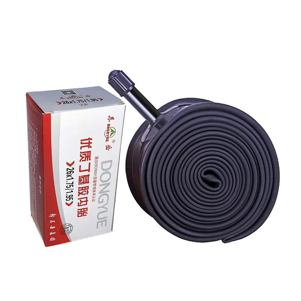 12 Inch Mountain Bike Inner Tube Wear-resistant Butyl Rubber Road Bike Tire 12x1.75-2.125 Straight Valve
12 Inch Mountain Bike Inner Tube Wear-resistant Butyl Rubber Road Bike Tire 12x1.75-2.125 Straight Valve