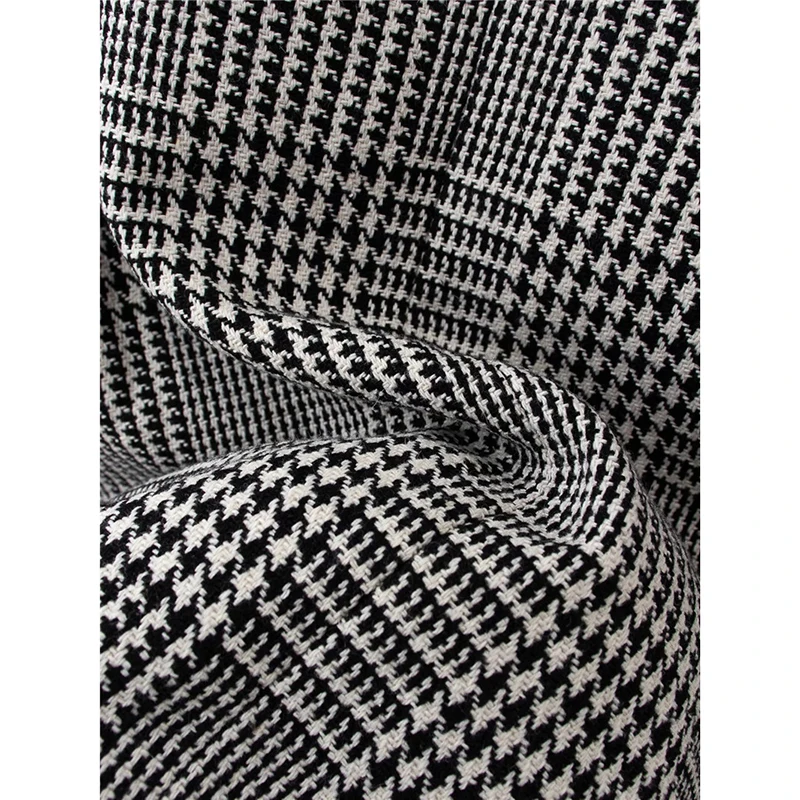 2020 office lady houndstooth casual za gray long outwear blazers women autumn fashion double breasted long sleeve plaid blazer 
2020 office lady houndstooth casual za gray long outwear blazers women autumn fashion double breasted long sleeve plaid blazer