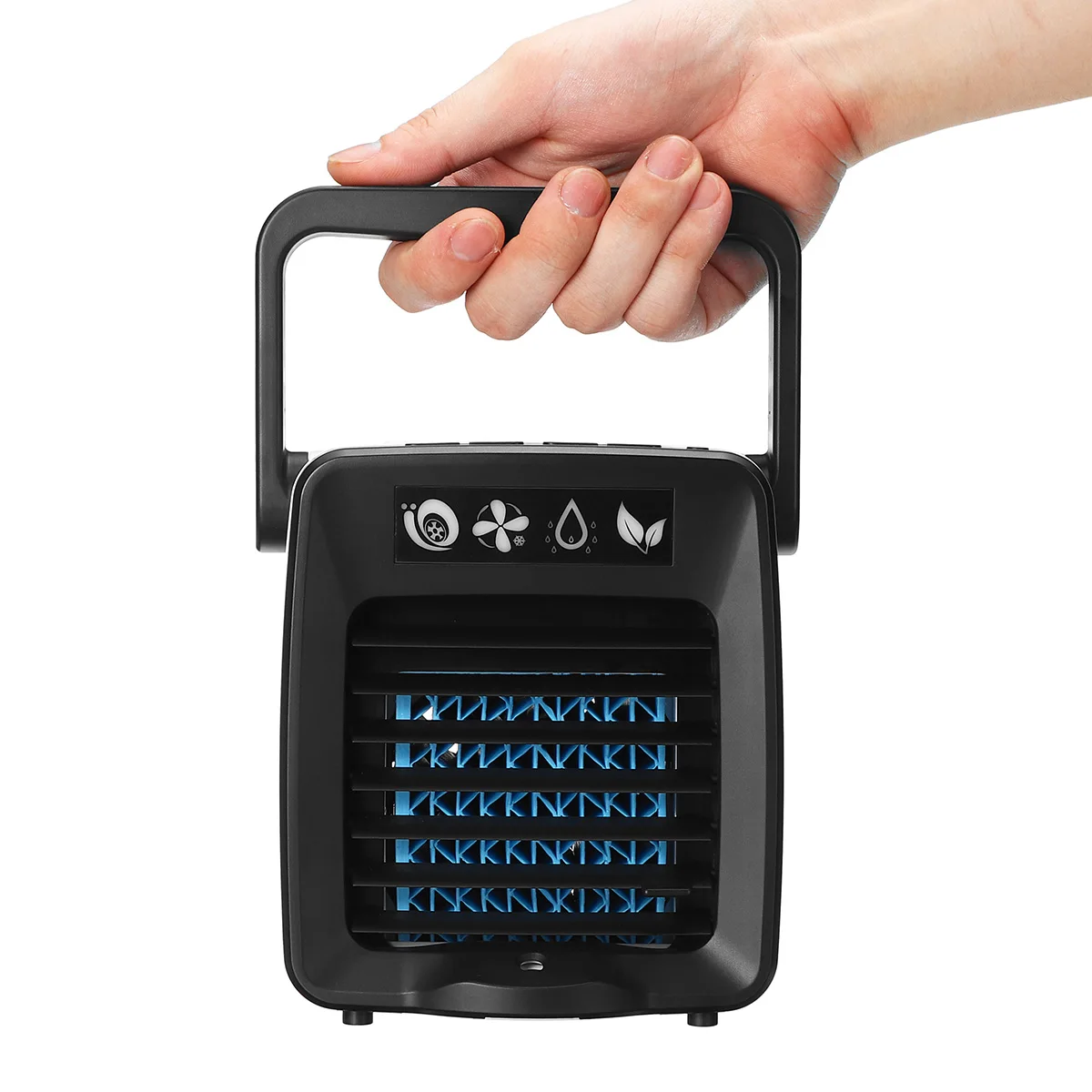 USB Cooler Cooling Fan 7 colors LED light 3 in 1 Purifier Humidifier Plastic Portable Air Conditioner 2 speed for Office Home 
USB Cooler Cooling Fan 7 colors LED light 3 in 1 Purifier Humidifier Plastic Portable Air Conditioner 2 speed for Office Home