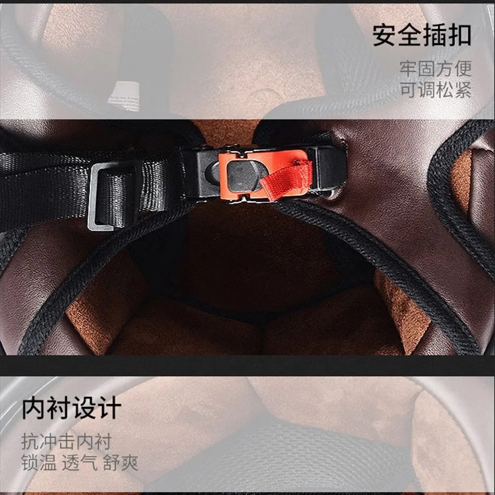 Motorcycle Helmet Half Face Vintage Retro Scooter Men Helmet Head Safety Protection Gear Motorbike Crash Helmet Unisex
Motorcycle Helmet Half Face Vintage Retro Scooter Men Helmet Head Safety Protection Gear Motorbike Crash Helmet Unisex