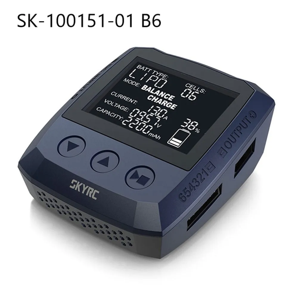 SKYRC SK-100151-01 B6 Lite Balance Charger 220W 13A DC Smart Battery Charger For LiPo LiIon LiFe LiHV NiMH NiCd Pb Battery 
SKYRC SK-100151-01 B6 Lite Balance Charger 220W 13A DC Smart Battery Charger For LiPo LiIon LiFe LiHV NiMH NiCd Pb Battery