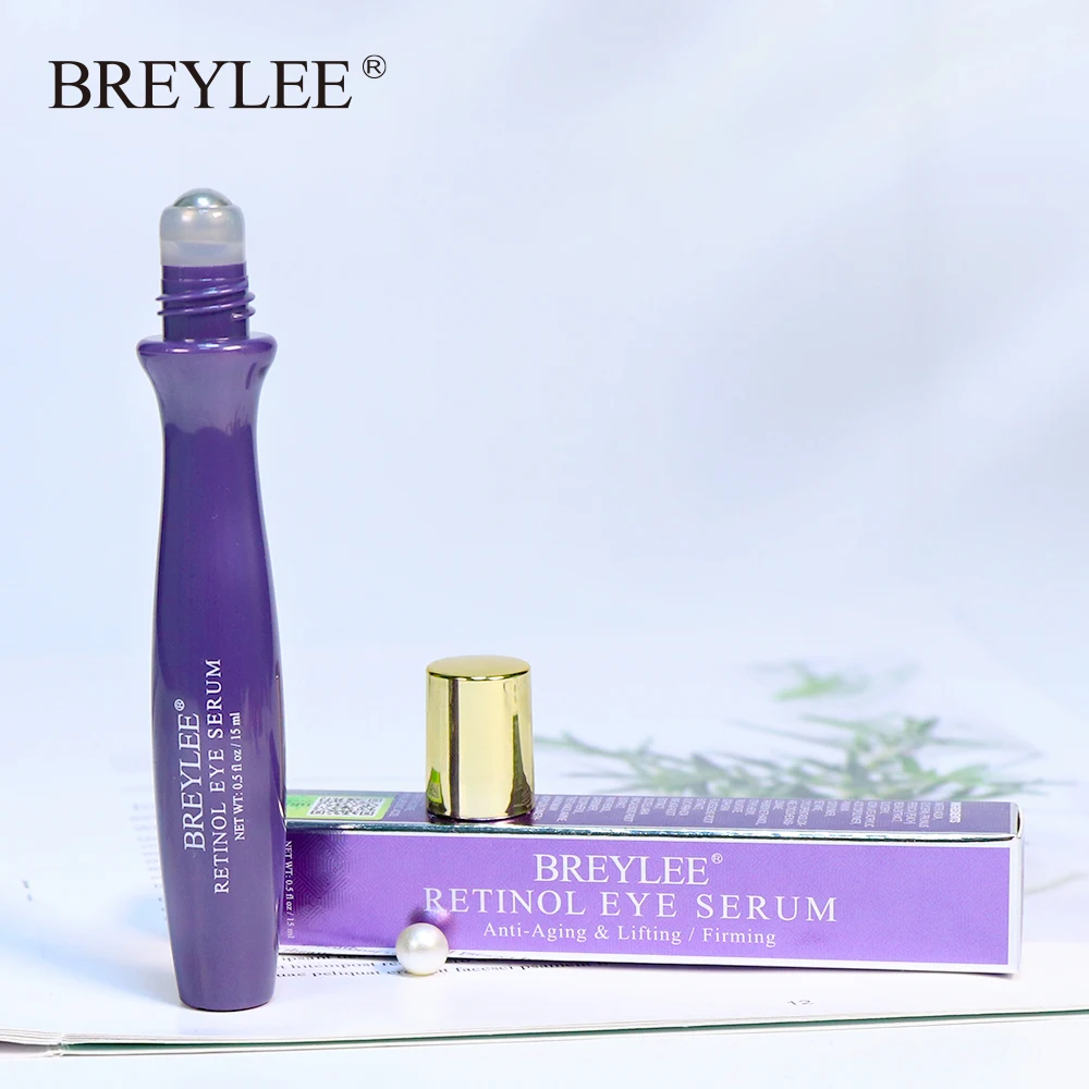 BREYLEE Retinol Eye Serum Eye Serum Eye Roller Remove Fine Lines Wrinkles Moisturizing Anti-aging Firming Skin Care Cream 15ml
BREYLEE Retinol Eye Serum Eye Serum Eye Roller Remove Fine Lines Wrinkles Moisturizing Anti-aging Firming Skin Care Cream 15ml