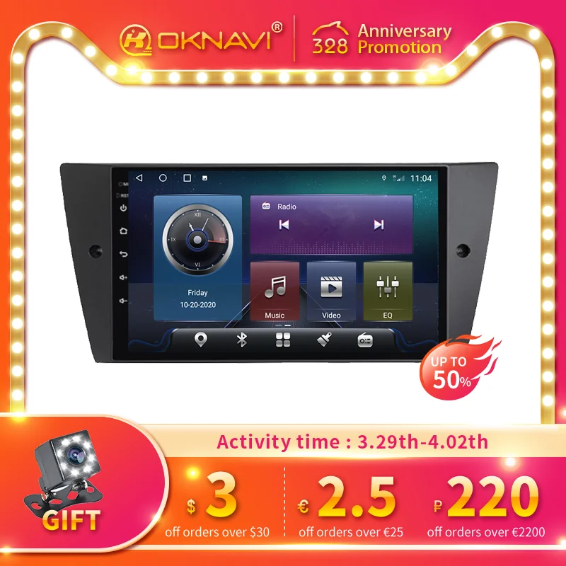 6+128G 8 Core For BMW 3 Series E90 E91 E92 E93 2005-2012 Autoradio Car Radio Multimedia Player Carplay Stereo Autostereo Android
6+128G 8 Core For BMW 3 Series E90 E91 E92 E93 2005-2012 Autoradio Car Radio Multimedia Player Carplay Stereo Autostereo Android