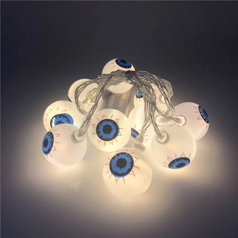 Chicinlife 10Pcs Halloween Ghost Skull Eye Led String Lights Happy Halloween Party Fairy Lamp Home Outdoor Decoration Supplies
Chicinlife 10Pcs Halloween Ghost Skull Eye Led String Lights Happy Halloween Party Fairy Lamp Home Outdoor Decoration Supplies