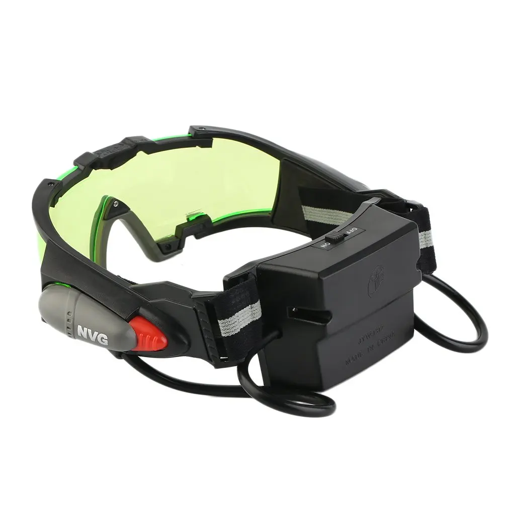 Eye Shield Night Vision Goggles Green LED Lights Ergonomic Goggles Night Vision Device Adjustable Elastic Band Children 
Eye Shield Night Vision Goggles Green LED Lights Ergonomic Goggles Night Vision Device Adjustable Elastic Band Children