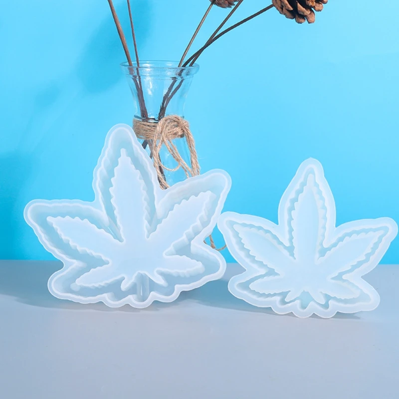 97QE Maple Leaf Ashtray Casting Silicone Mould DIY Crafts Soap Plaster Jewelry Making Tool Crystal Epoxy Resin Mold
97QE Maple Leaf Ashtray Casting Silicone Mould DIY Crafts Soap Plaster Jewelry Making Tool Crystal Epoxy Resin Mold
