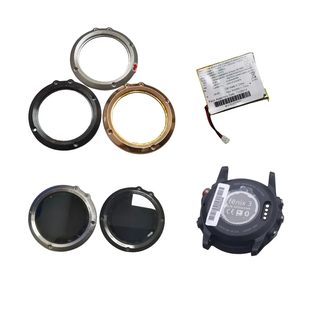 fenix3 Back Cover repair replacement battery,Back case,LCD screen and Metal Frame For Garmin Fenix 3
fenix3 Back Cover repair replacement battery,Back case,LCD screen and Metal Frame For Garmin Fenix 3