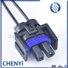 Delphi 2 Pin 12162017 H1348-2P H1490-2P Auto Waterproof Connector air conditioner compressor wire harness plug for GM Chevrolet