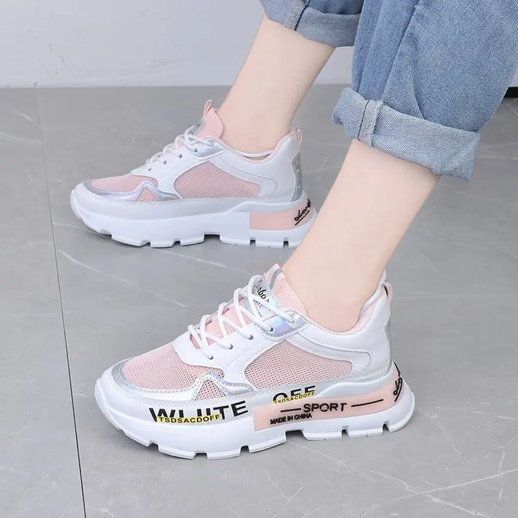 Women's Net Shoes Lace-Up Running Breathable Mesh Sports Sneakers for Students 2021 shoes woman
Women's Net Shoes Lace-Up Running Breathable Mesh Sports Sneakers for Students 2021 shoes woman