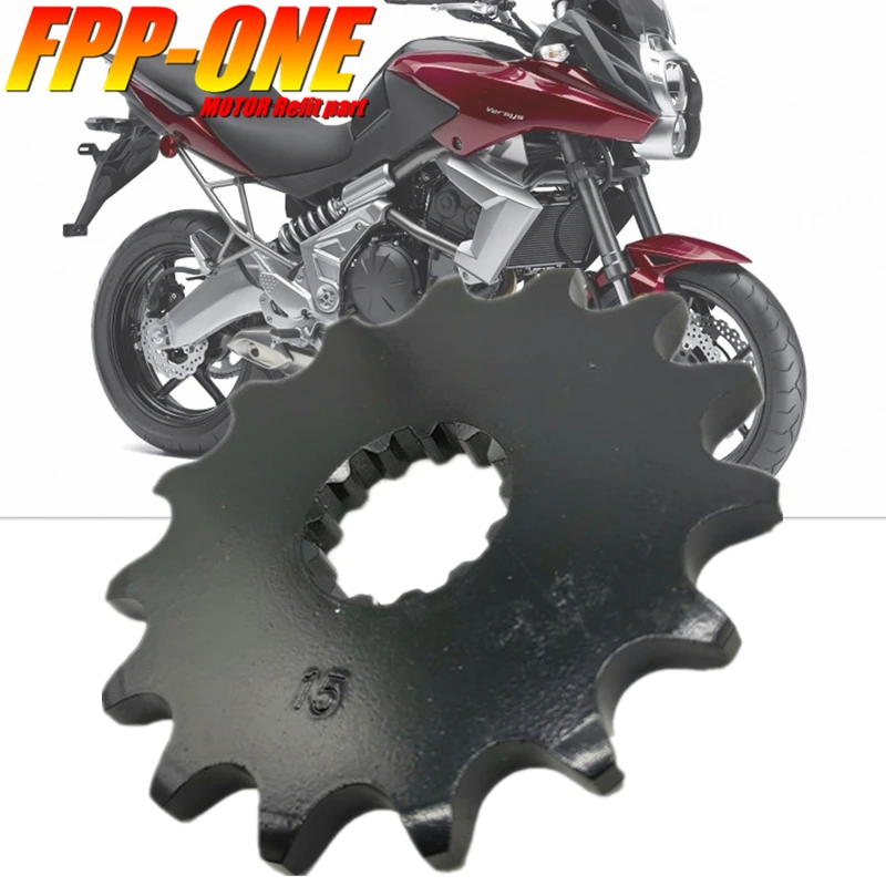 FOR KAWASAKI KLE 650 VERSYS Motorcycle Accessories Front Tire Chain Pinion Gear 15T
FOR KAWASAKI KLE 650 VERSYS Motorcycle Accessories Front Tire Chain Pinion Gear 15T