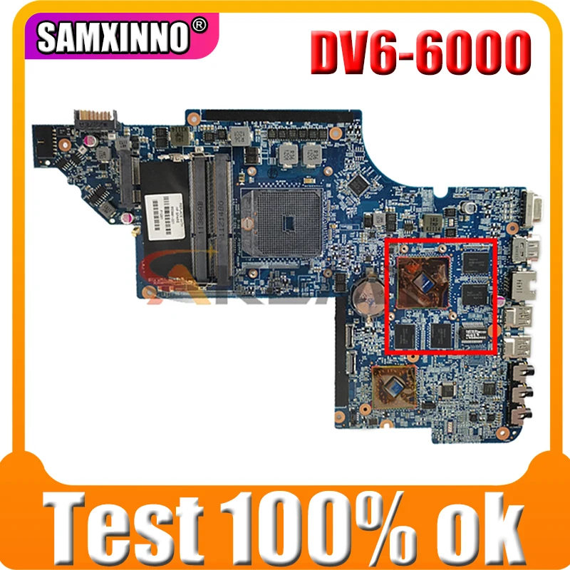 AKemy laptop Motherboard For HP Pavilion DV6-6000 650854-001 650854-501 216-0810005 DDR3 Mainboard
AKemy laptop Motherboard For HP Pavilion DV6-6000 650854-001 650854-501 216-0810005 DDR3 Mainboard