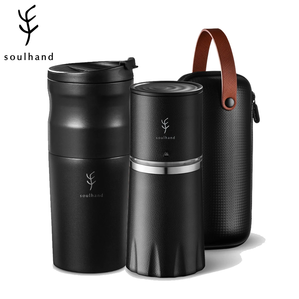 Портативная Автомобильная кружка-Кофеварка SOULHAND, с термоизоляцией, для путешествий, с фильтр измельчителя
Портативная Автомобильная кружка-Кофеварка SOULHAND, с термоизоляцией, для путешествий, с фильтр измельчителя