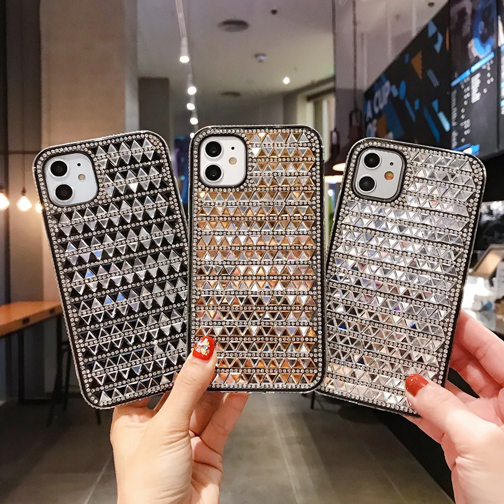 Glitter Sequins Rhinestone Case for IPhone 11 12 Pro XS Max X XR Cover Back for IPhone 10 8 7 6 6S Plus 8Plus Phone Cases Coque
Glitter Sequins Rhinestone Case for IPhone 11 12 Pro XS Max X XR Cover Back for IPhone 10 8 7 6 6S Plus 8Plus Phone Cases Coque