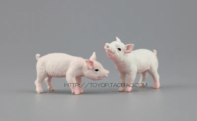 Мини-фигурка из ПВХ модель игрушки 4 5 см пара свиней | Игрушки и хобби