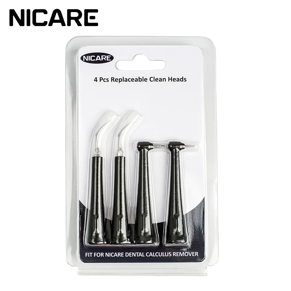 NICARE 4 Pcs/Set Dental Irrigator Replacement Clean Heads Teeth Oral Irrigator Remove Dental Calculus Tartar Cleaning Oral Care
NICARE 4 Pcs/Set Dental Irrigator Replacement Clean Heads Teeth Oral Irrigator Remove Dental Calculus Tartar Cleaning Oral Care