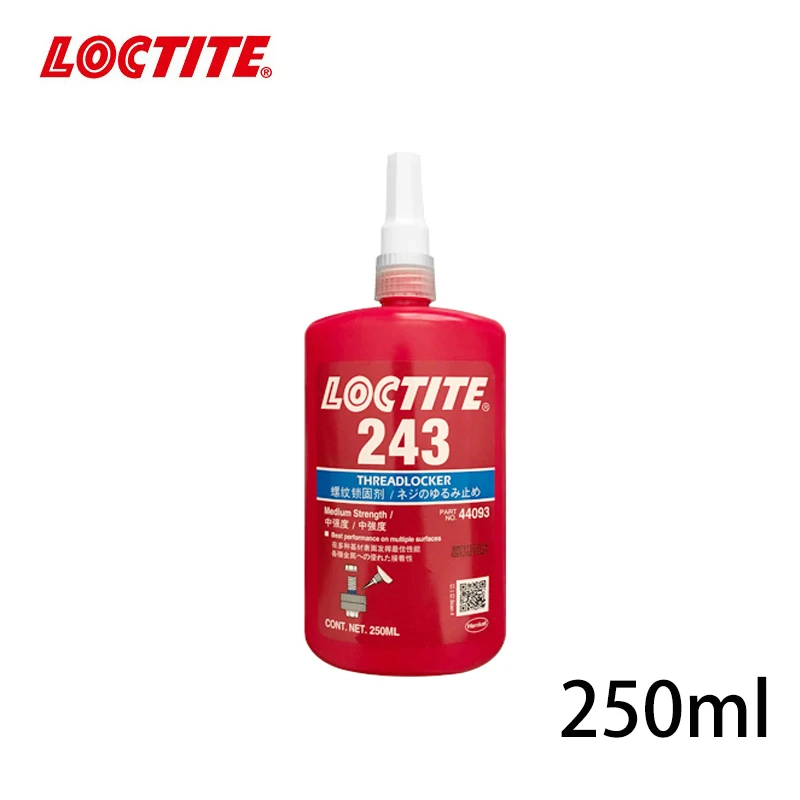 Винтовой клей Loctite 243, анаэробный клей, клей для фиксации резьбы, клей для всех видов металлических резьб 250 мл
Винтовой клей Loctite 243, анаэробный клей, клей для фиксации резьбы, клей для всех видов металлических резьб 250 мл