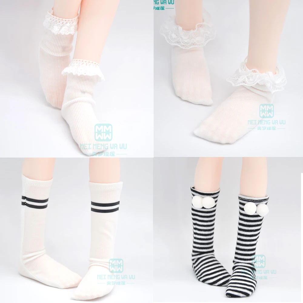 Аксессуары для кукол BJD подходят SD DD MSD YOSD MYOU 1/6 1/4 1/3 кукольные Полосатые чулки|handbag