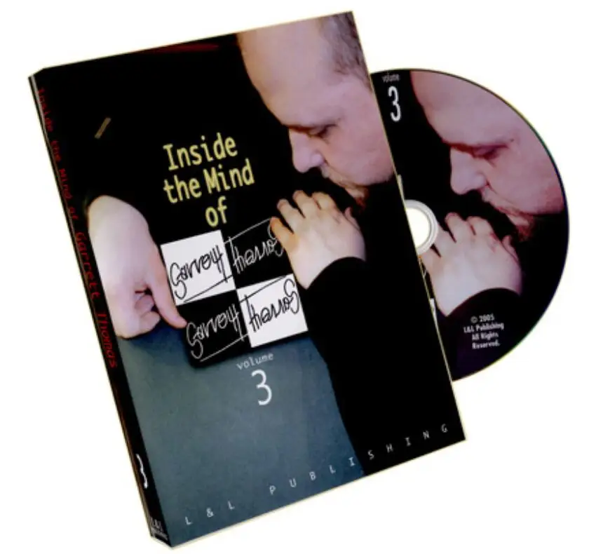 Inside the Mind of Garrett Thomas Vol.1-3 by Garrett Thomas (3 DVD) , magic tricks (no props)
Inside the Mind of Garrett Thomas Vol.1-3 by Garrett Thomas (3 DVD) , magic tricks (no props)