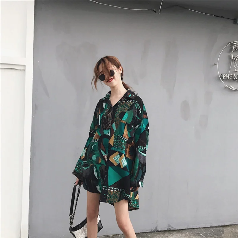 Women Shirts Blouses 2021 Feminine Printing Blouse Top Long Sleeve Casual White Turn-down Collar OL Style Women Oversize
Women Shirts Blouses 2021 Feminine Printing Blouse Top Long Sleeve Casual White Turn-down Collar OL Style Women Oversize