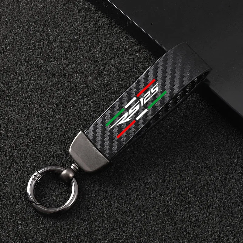 New fashion motorcycle carbon fiber leather rope Keychain key ring For Aprilia RS125 RS 125 ApriliaRS125 motorcycle Accessories
New fashion motorcycle carbon fiber leather rope Keychain key ring For Aprilia RS125 RS 125 ApriliaRS125 motorcycle Accessories
