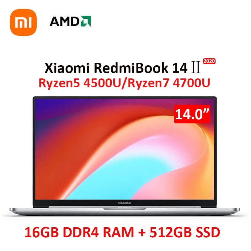 Ультратонкий ноутбук Xiaomi RedmiBook 14 II, AMD RyZen 7-4700U FHD, экран 16 Гб ОЗУ, 512 ГБ SSD
Ультратонкий ноутбук Xiaomi RedmiBook 14 II, AMD RyZen 7-4700U FHD, экран 16 Гб ОЗУ, 512 ГБ SSD