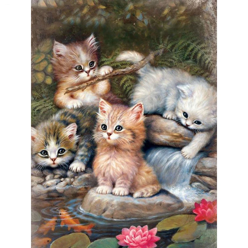5D DIY Animal Diamond Painting Cat Full Square Diamond Art Embroidery Mosaic Handmade Home Decoration
5D DIY Animal Diamond Painting Cat Full Square Diamond Art Embroidery Mosaic Handmade Home Decoration