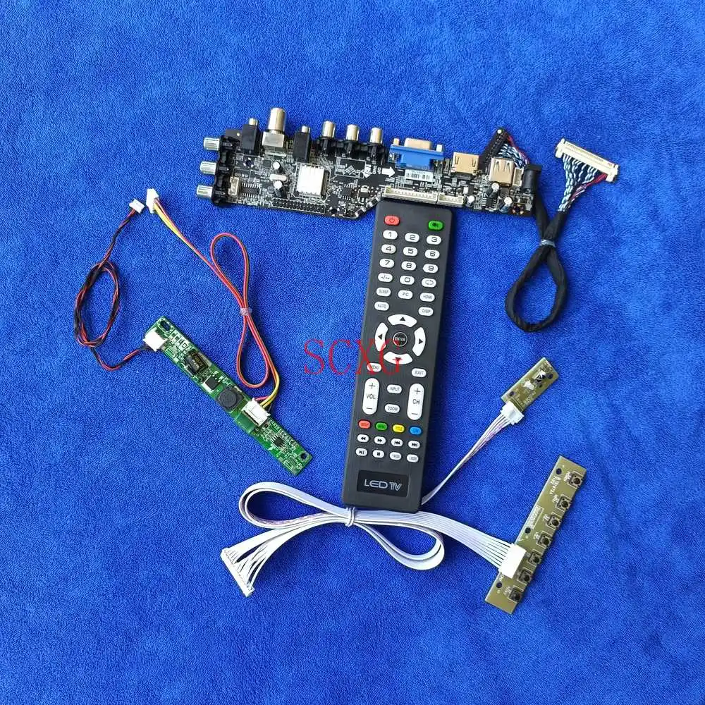 For M185XW01 V3/V6/V7/VD/VE/VF/VG HDMI-compatible USB VGA AV LED LVDS 30Pin Digital Signal 1366*768 Monitor Controller Board KIT
For M185XW01 V3/V6/V7/VD/VE/VF/VG HDMI-compatible USB VGA AV LED LVDS 30Pin Digital Signal 1366*768 Monitor Controller Board KIT