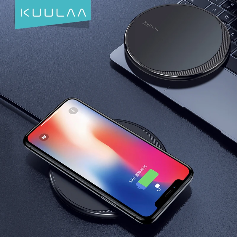 KUULAA Qi Wireless Charger 10W Fast Wireless Portable Charging For iPhone 11 Pro 8 X XR XS Max Samsung S10 S9 S8 USB Charger Pad
KUULAA Qi Wireless Charger 10W Fast Wireless Portable Charging For iPhone 11 Pro 8 X XR XS Max Samsung S10 S9 S8 USB Charger Pad