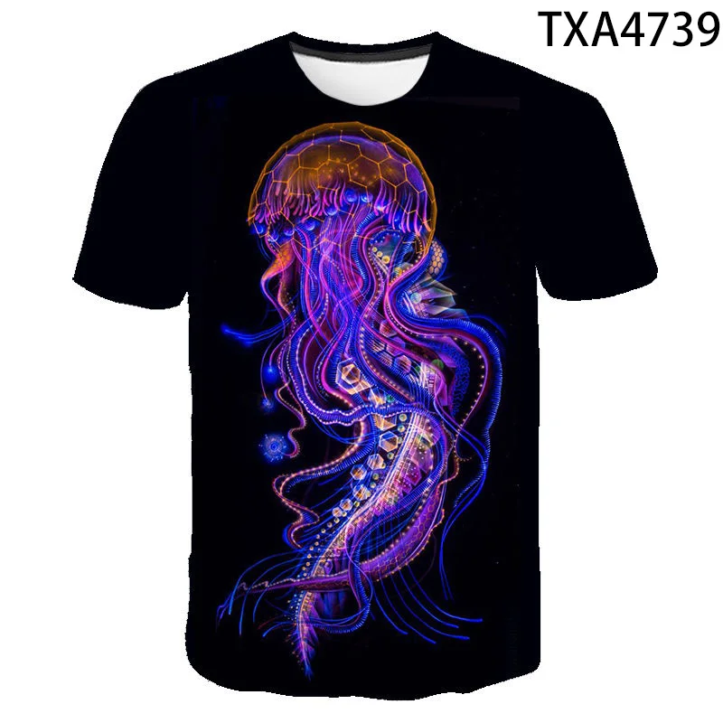 Luminescent Jellyfish T-shirt Colorful Jelly Fish 3d Printed T Shirt Men Women Children Cool Fashion Clothing Boy Girl Tops Tees
Luminescent Jellyfish T-shirt Colorful Jelly Fish 3d Printed T Shirt Men Women Children Cool Fashion Clothing Boy Girl Tops Tees
