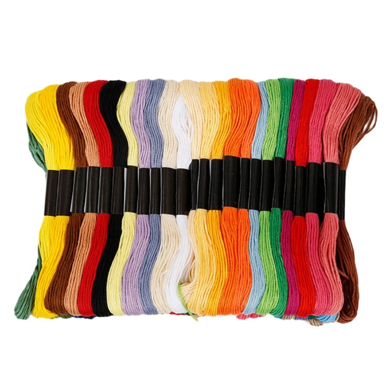 50pcs/set Cotton Sewing Skeins Cross Stitch Embroidery Thread Floss Kit DIY Crafts Sewing Tools Random Color New Arrival
50pcs/set Cotton Sewing Skeins Cross Stitch Embroidery Thread Floss Kit DIY Crafts Sewing Tools Random Color New Arrival