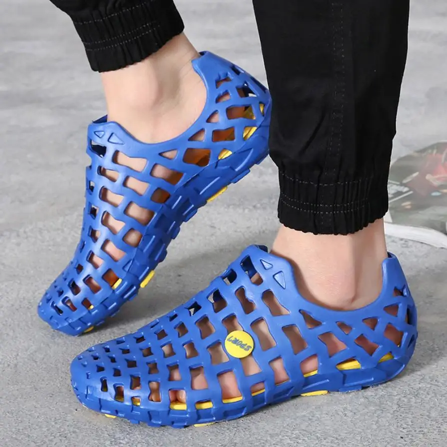 2020 Women Sandals Wading Shoes Unisex Anti-Skidding Beach Hollow Sandals For Men Casual Water Shoes Couple zapatos de mujer
2020 Women Sandals Wading Shoes Unisex Anti-Skidding Beach Hollow Sandals For Men Casual Water Shoes Couple zapatos de mujer