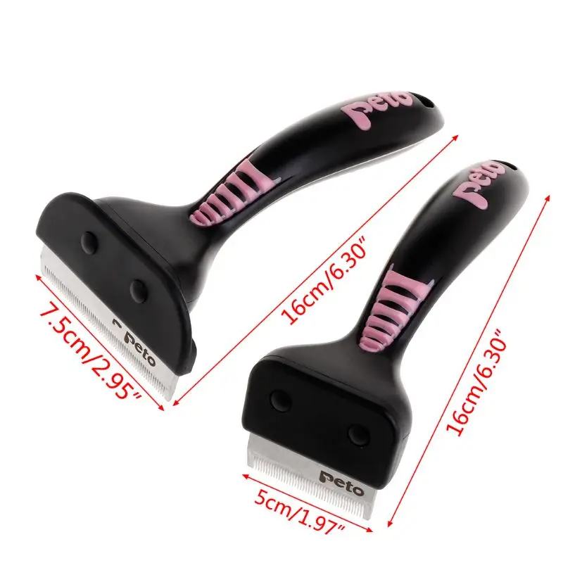 Pet Comb Hair Remover Trimmer Grooming Dog Cat Puppy Kitten Deshedding Brush Safe Removal Beauty Professional Supplies
Pet Comb Hair Remover Trimmer Grooming Dog Cat Puppy Kitten Deshedding Brush Safe Removal Beauty Professional Supplies