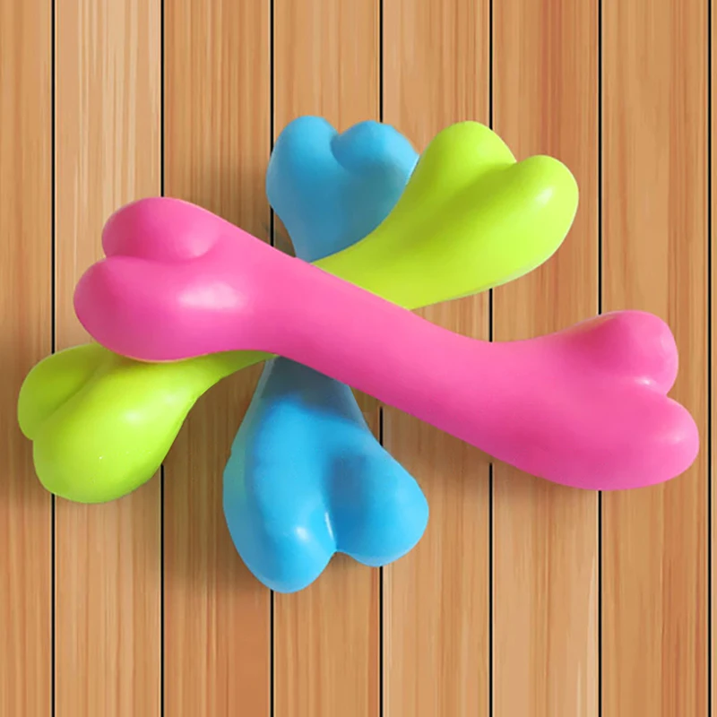 Random Color Dog Bone Toy Dog Interactive Toy Puppy Teeth Cleaning Toy Dog Chewing Toy Pet Bite Toy Playing Toys Legendog
Random Color Dog Bone Toy Dog Interactive Toy Puppy Teeth Cleaning Toy Dog Chewing Toy Pet Bite Toy Playing Toys Legendog