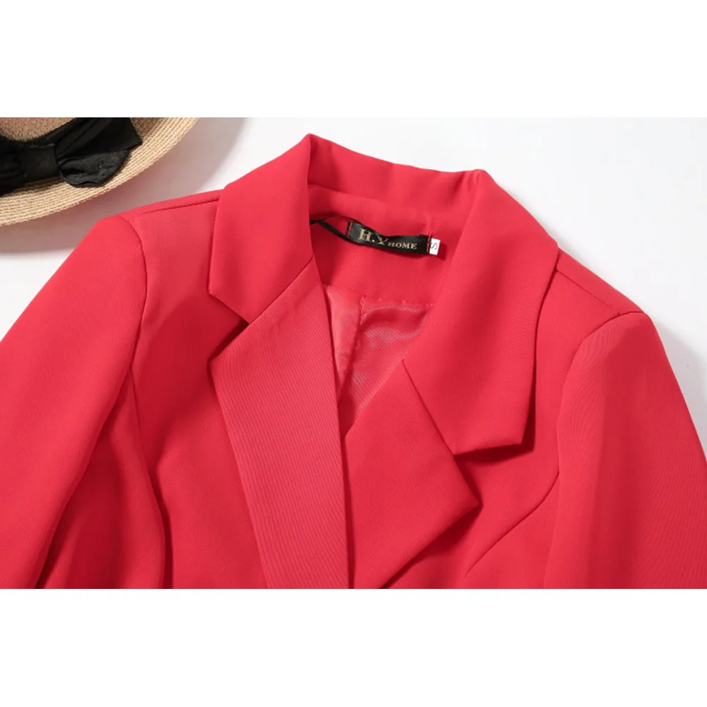 Two Piece Women's Solid Color Blazer Coat & Skirt Suit OL Sets Jacket Blazer High Waist Waistband Ladies Formal Office Outfits
Two Piece Women's Solid Color Blazer Coat & Skirt Suit OL Sets Jacket Blazer High Waist Waistband Ladies Formal Office Outfits