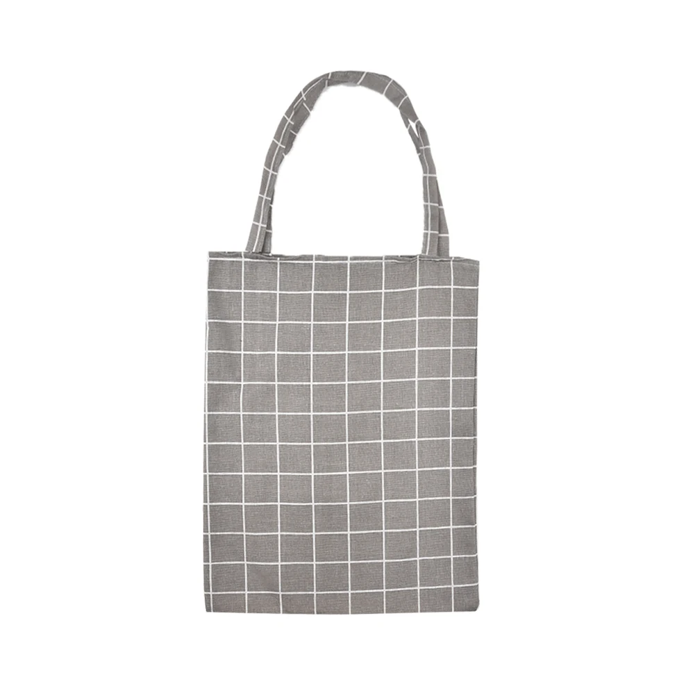 Useful Linen Shoulder Bag ECO Shopping Tote Check Plaid Bag No Lining ECO Handbag Tote Reusable Grocery Shopper Bags
Useful Linen Shoulder Bag ECO Shopping Tote Check Plaid Bag No Lining ECO Handbag Tote Reusable Grocery Shopper Bags