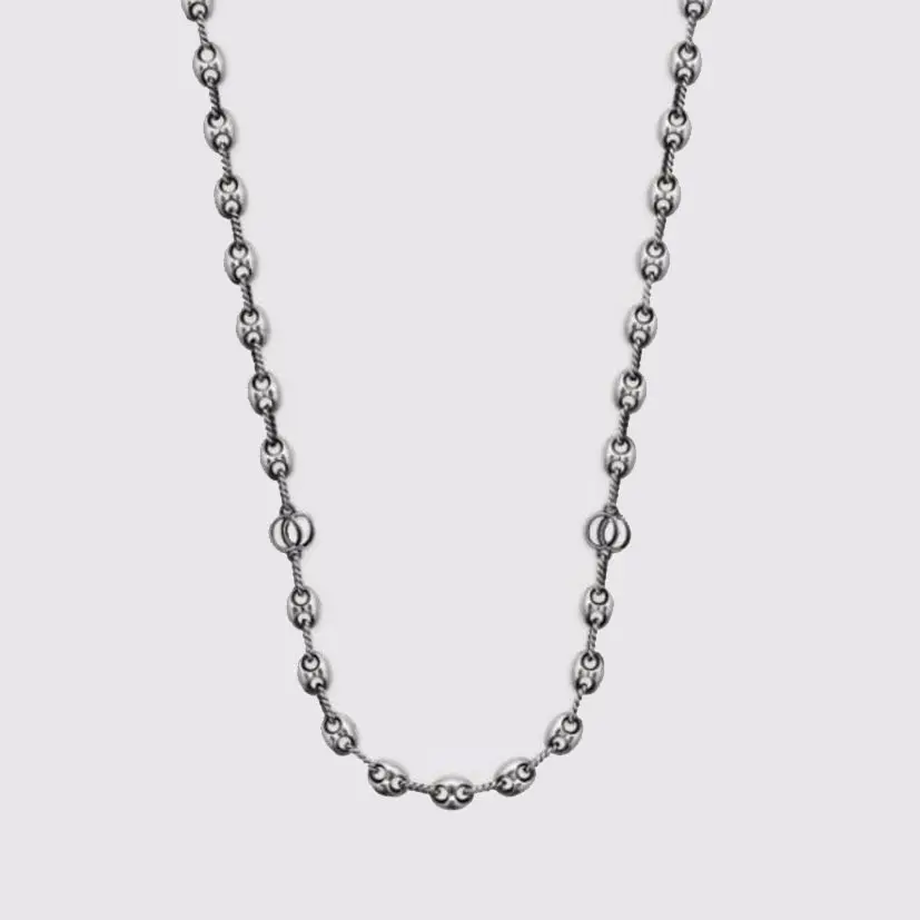 Vintage boutique classic personalized pig nose necklace, luxury brand, ag925 sterling silver, 1:1 letter G, preferred gift
Vintage boutique classic personalized pig nose necklace, luxury brand, ag925 sterling silver, 1:1 letter G, preferred gift