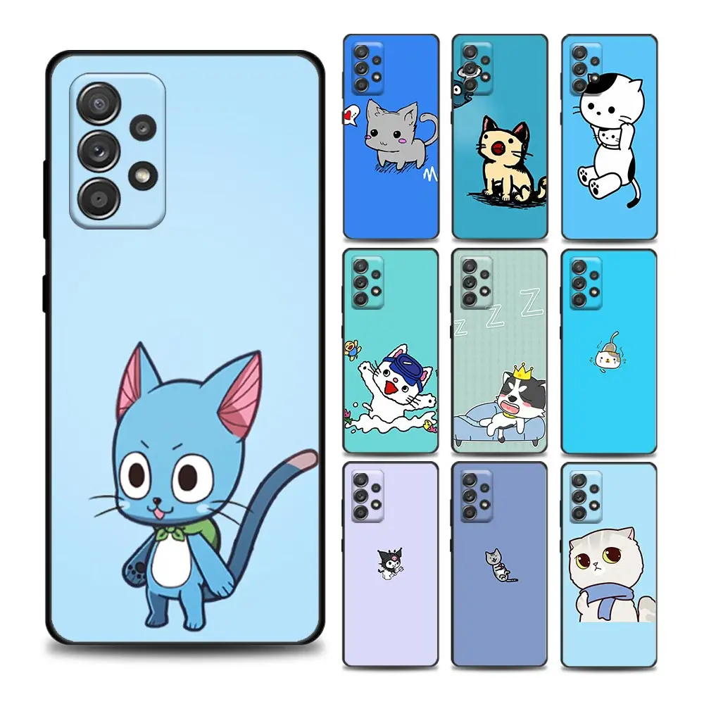 Cat Cartoon Phone Case for Samsung A01 A11 A12 A21S A31 A41 A42 A51 A71 A02S A32 A02 A52 A72 A22 A52S A03S TPU Cover Funda Capa
Cat Cartoon Phone Case for Samsung A01 A11 A12 A21S A31 A41 A42 A51 A71 A02S A32 A02 A52 A72 A22 A52S A03S TPU Cover Funda Capa