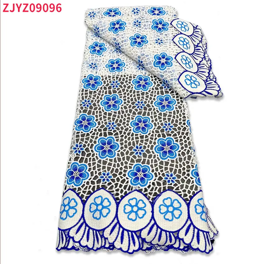 French new three-color water-soluble lace fabric Nigeria lace style dress wedding dress sewing ZJYZ09096
French new three-color water-soluble lace fabric Nigeria lace style dress wedding dress sewing ZJYZ09096