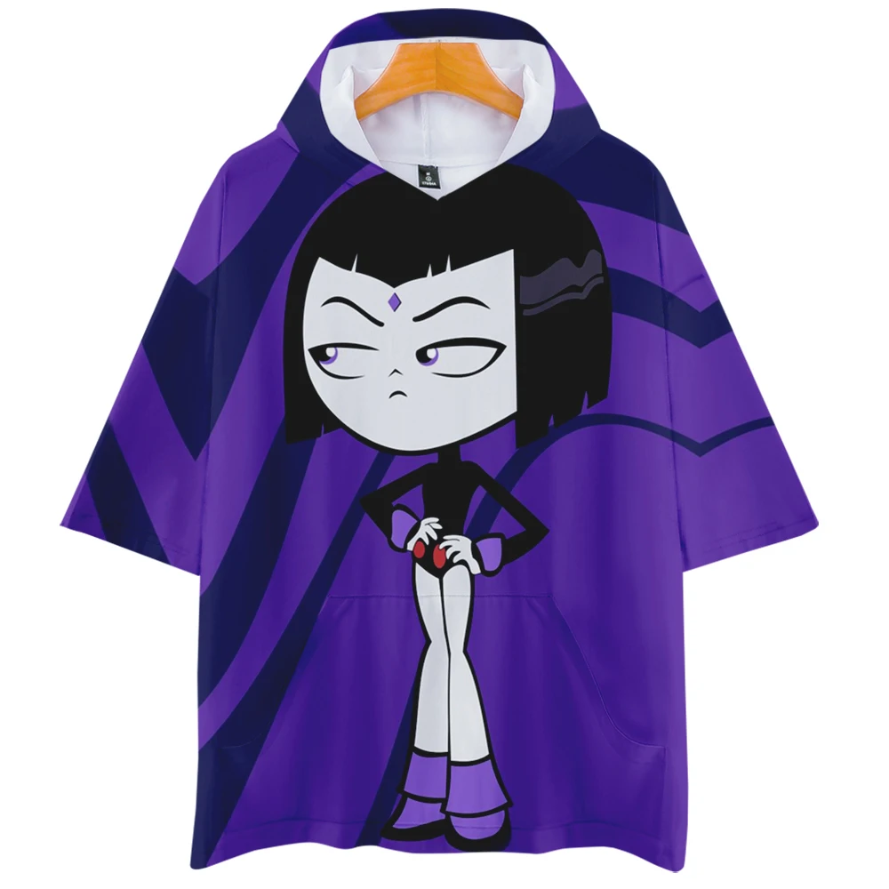 Футболка с капюшоном для мальчиков и девочек, Повседневная модная рубашка с коротким рукавом, с 3D принтом, в стиле аниме «Титаны го», для муж...
Футболка с капюшоном для мальчиков и девочек, Повседневная модная рубашка с коротким рукавом, с 3D принтом, в стиле аниме «Титаны го», для муж...