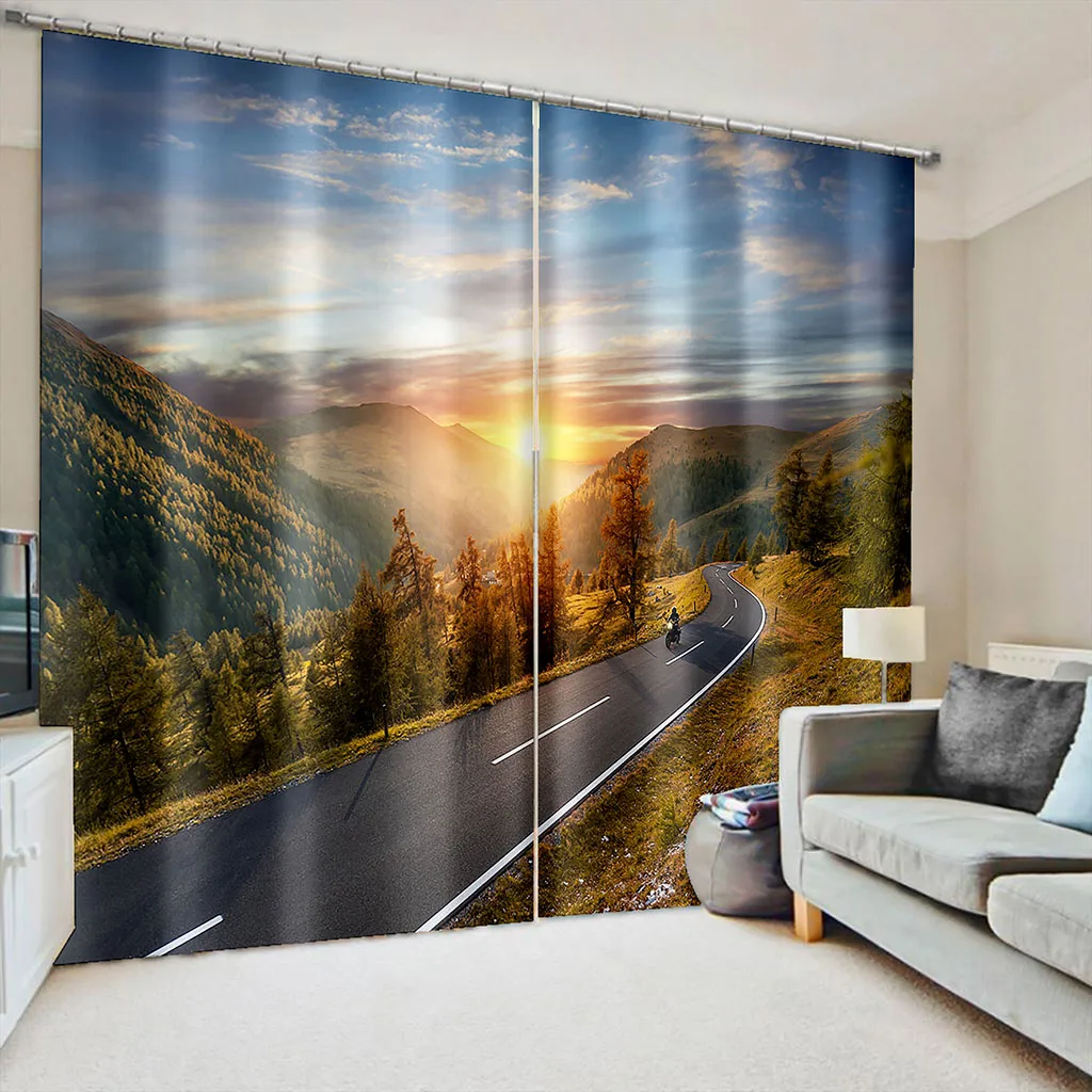 City Natural Scenery 3D Printing Curtain Adult Bedroom Curtain Living Room Curtain Shade Fabric Custom Hook Decorative Curtain
City Natural Scenery 3D Printing Curtain Adult Bedroom Curtain Living Room Curtain Shade Fabric Custom Hook Decorative Curtain