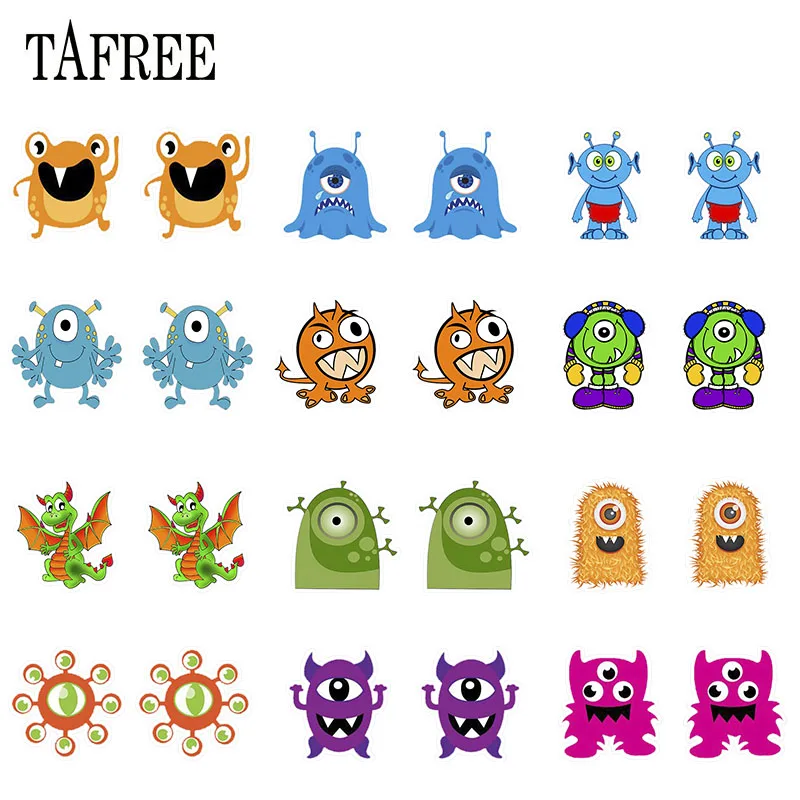 TAFREE Dangerous Novel Out Space Life Acrylic Earrings 2020 Classic UFO Icon Heat-Shrink Sheets Clip Children Jewelrys
TAFREE Dangerous Novel Out Space Life Acrylic Earrings 2020 Classic UFO Icon Heat-Shrink Sheets Clip Children Jewelrys