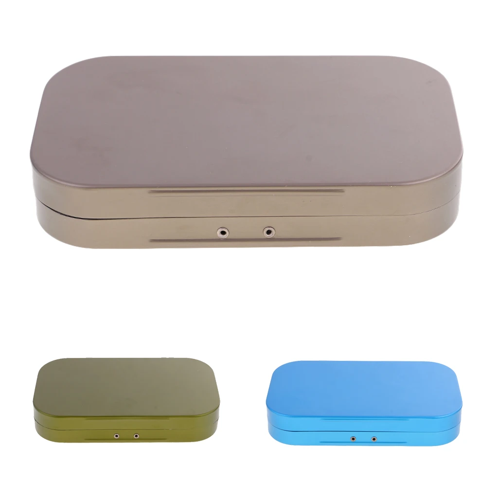 Aluminum Alloy Fly Fishing Box Super Foam Insert Flies Hooks Lures Baits Fly Box
Aluminum Alloy Fly Fishing Box Super Foam Insert Flies Hooks Lures Baits Fly Box